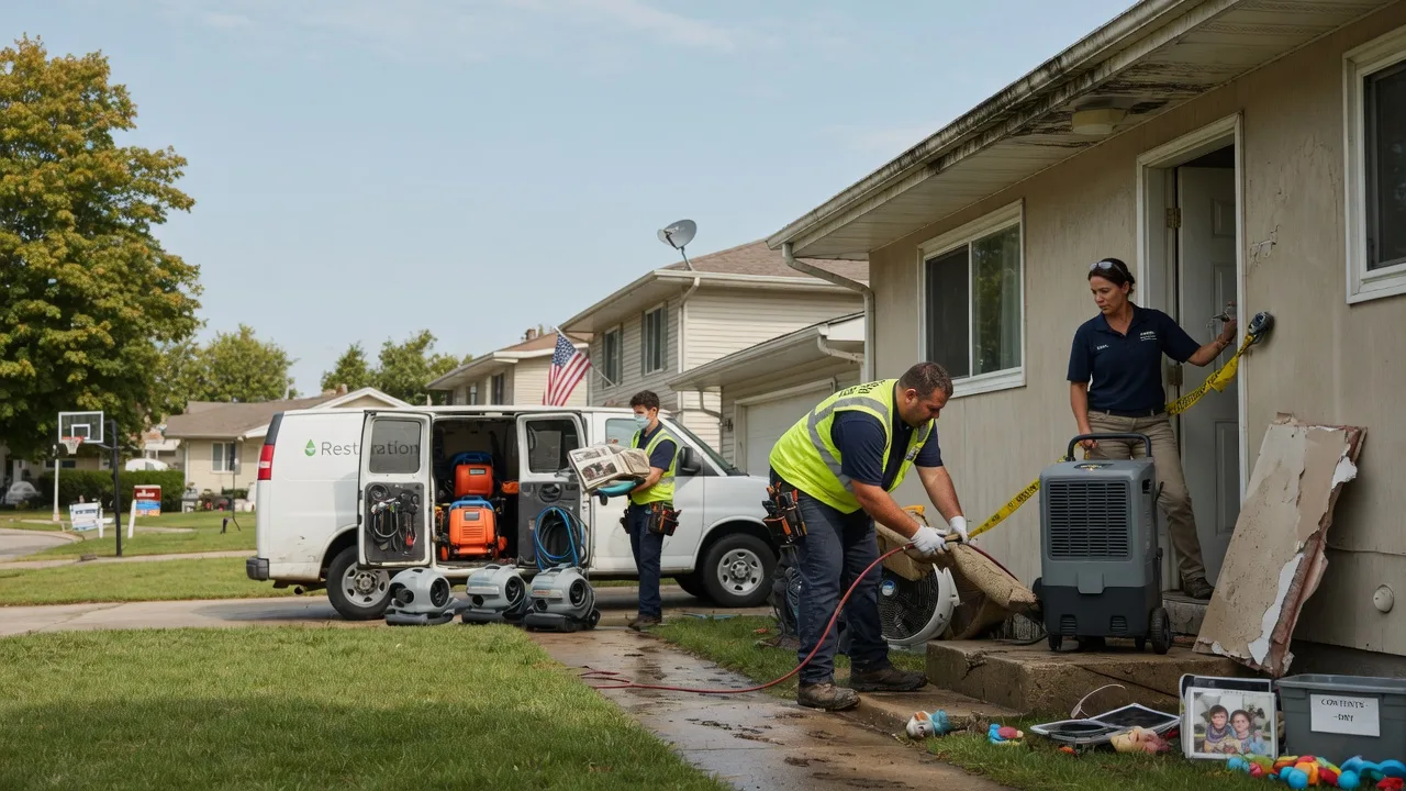 Water Damage Restoration in Shell Lake, WI near me